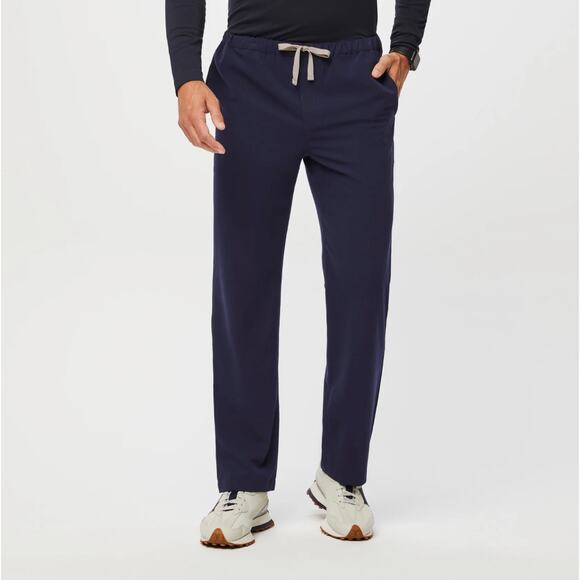 Medium short M/S Figs Men's Navy Blue Pants - Picture 1 of 13